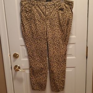 NYDJ ankle hi-waisted skinny jeans- Size 18